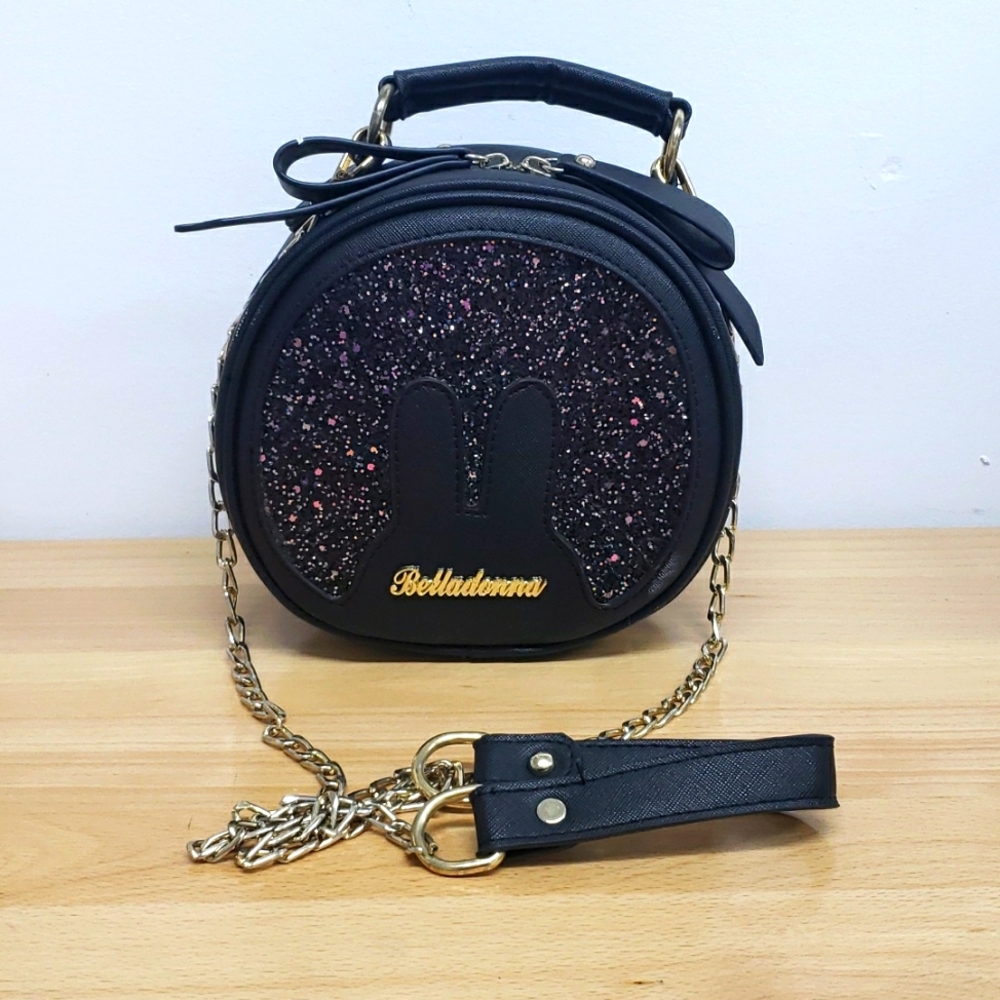 #70-G2 Belladonna - Women's Bag, Shoulder Bag with 1 Removable Strap,Black.